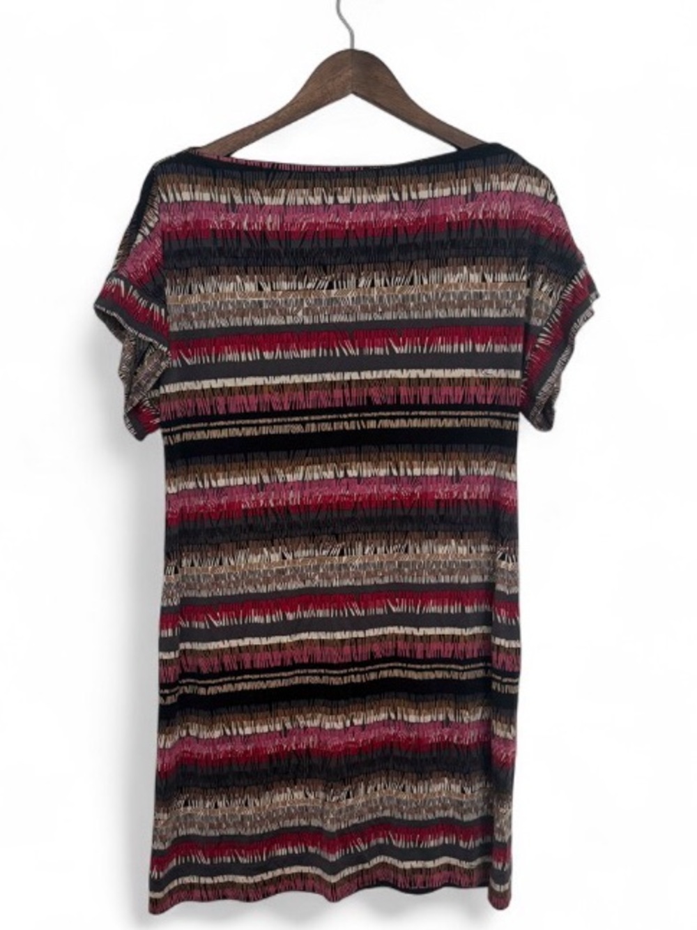Trina Turk Multicolor Striped Silk Dress